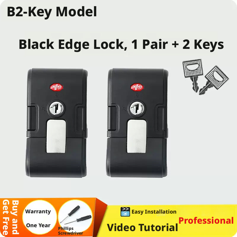 Luggage locker-paddle model-silver-1 piece
