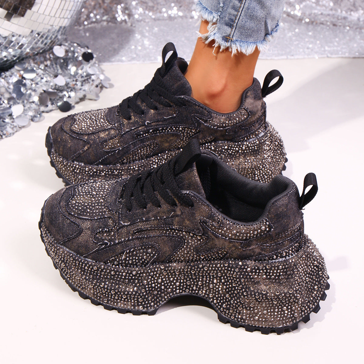 Women's Height-Increasing Casual Sneakers