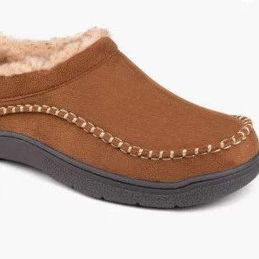 Men's Home Boots With Non-Slip Warm Fleece-Lined