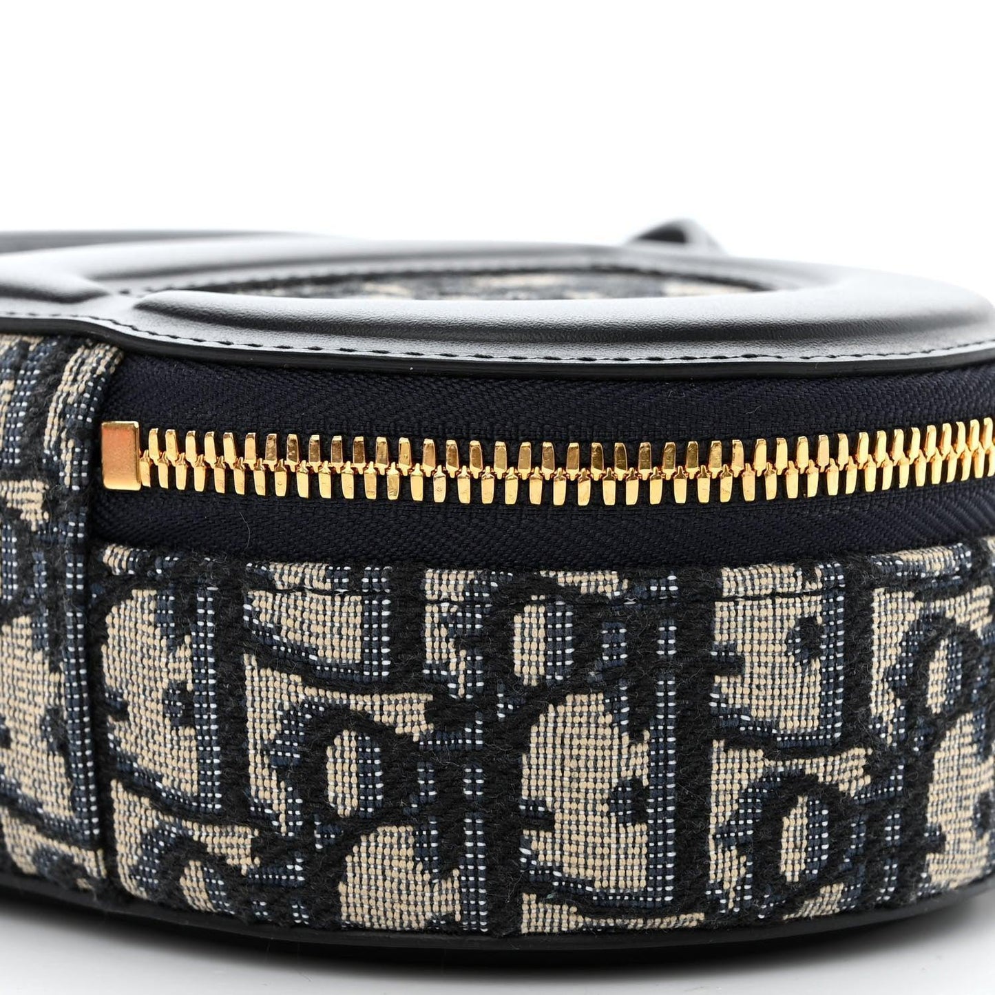 Christian Dior Signature Oval Camera Bag Calfskin with Embossed CD Signature