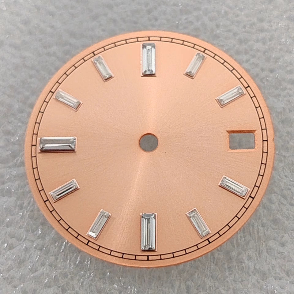 Watch Accessory 285mm Sunburst Dial With Stone-patterned Bezel, No Luminous Coating
