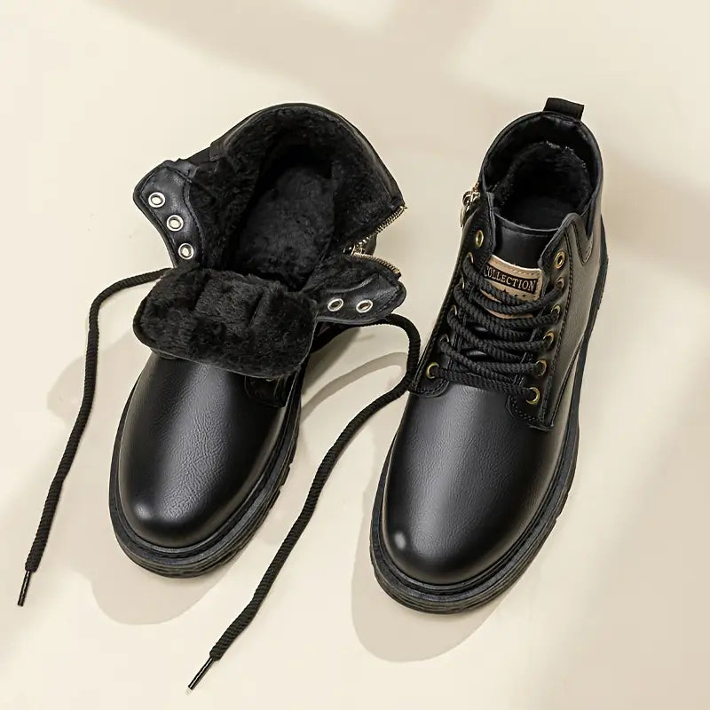 Men's Retro British Style Work Ankle Boots
