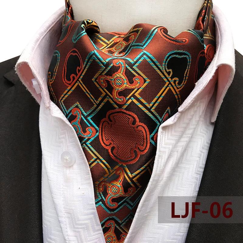 Men's Jacquard Polyester Scarf