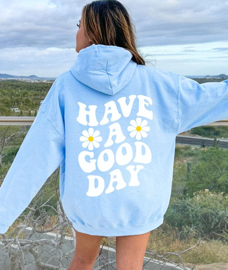 Sudadera con capucha de primavera y otoño para hombre y mujer, estampado de flores, informal. Ver tabla de tallas en «más detalles».