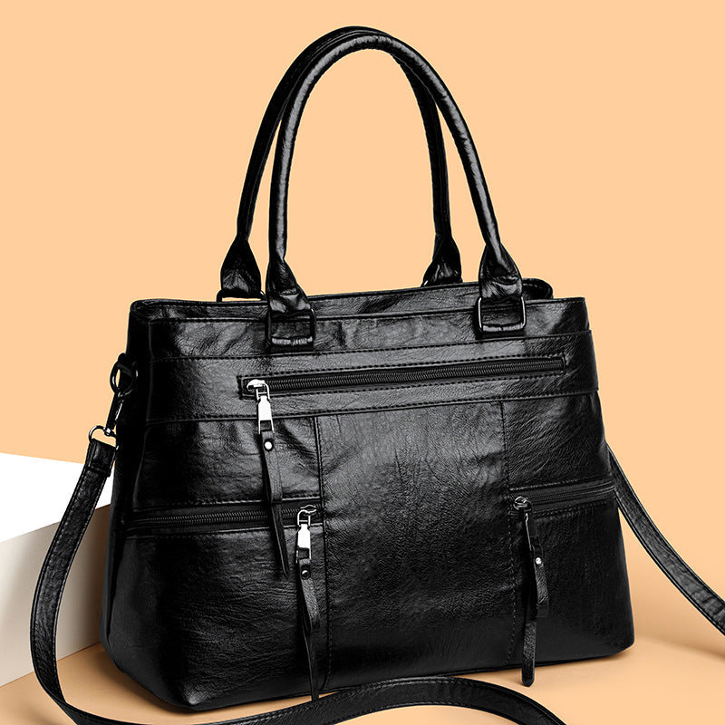 Temperament Wild Advanced Texture Messenger Bag