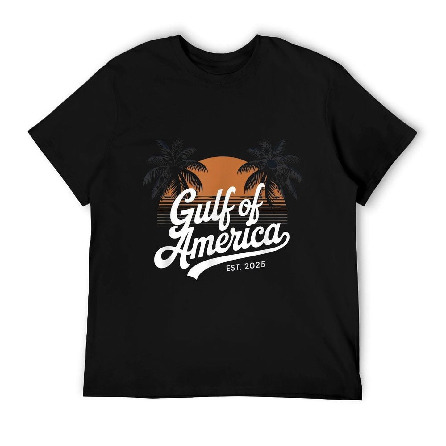 Retro Vintage Women Gulf Of USA America Est 2025 Gulf Mexico Affordable Price T-Shirt