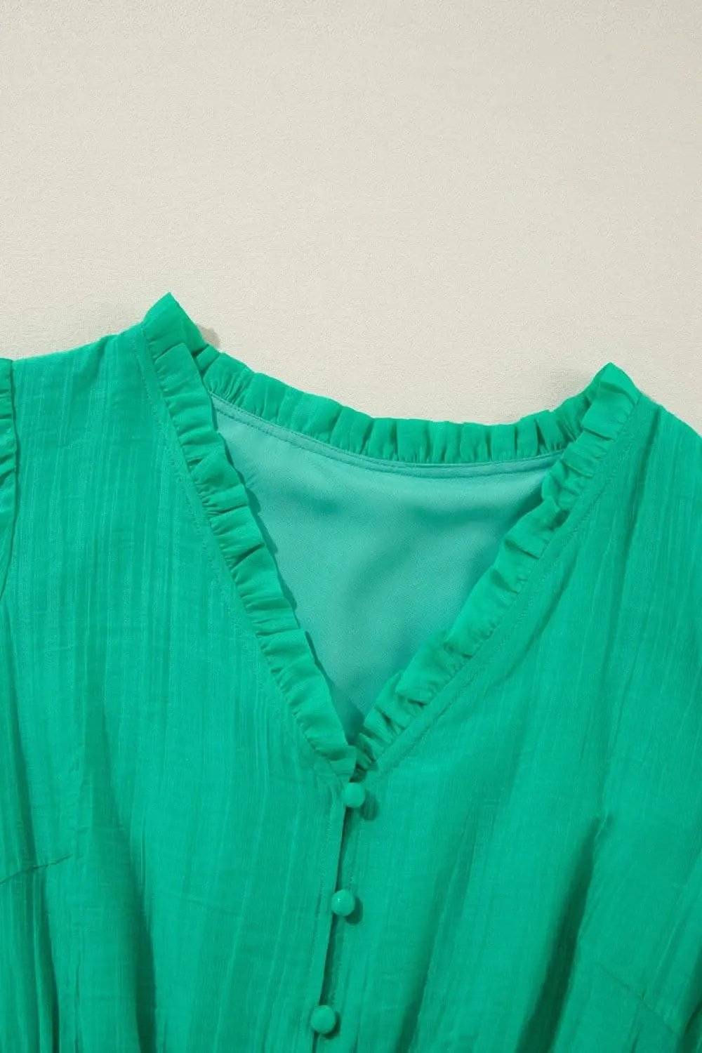 Dresses Trendsi Frill V-Neck Mini Dress - Chic Style for Effortles