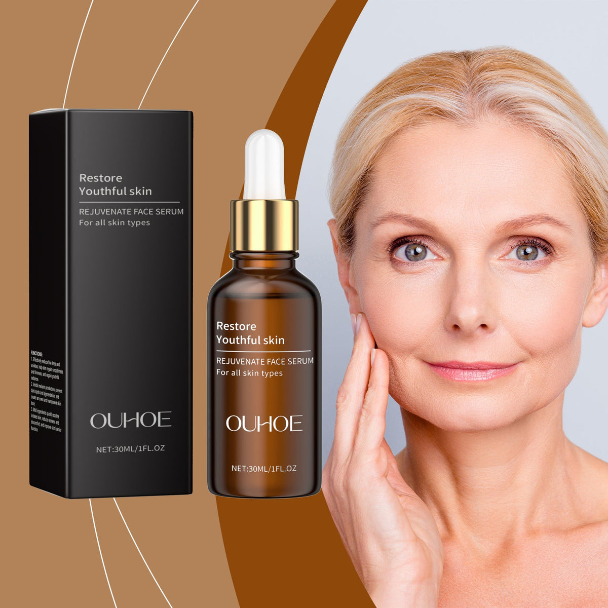 Skin care products Facial Care Serum Facial Skin Gentle Hydrating Care Soft Serum