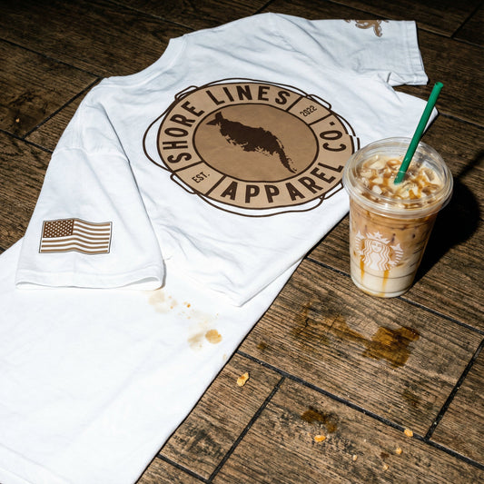 Shore Lines Espresso | Manga corta
