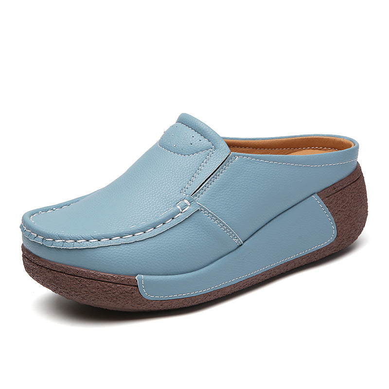 Casual Thick Bottom Slip-On Slippers