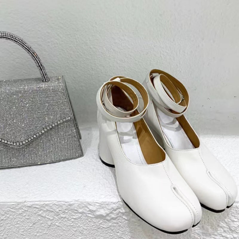 Women's Split Toe Fashion High Heels