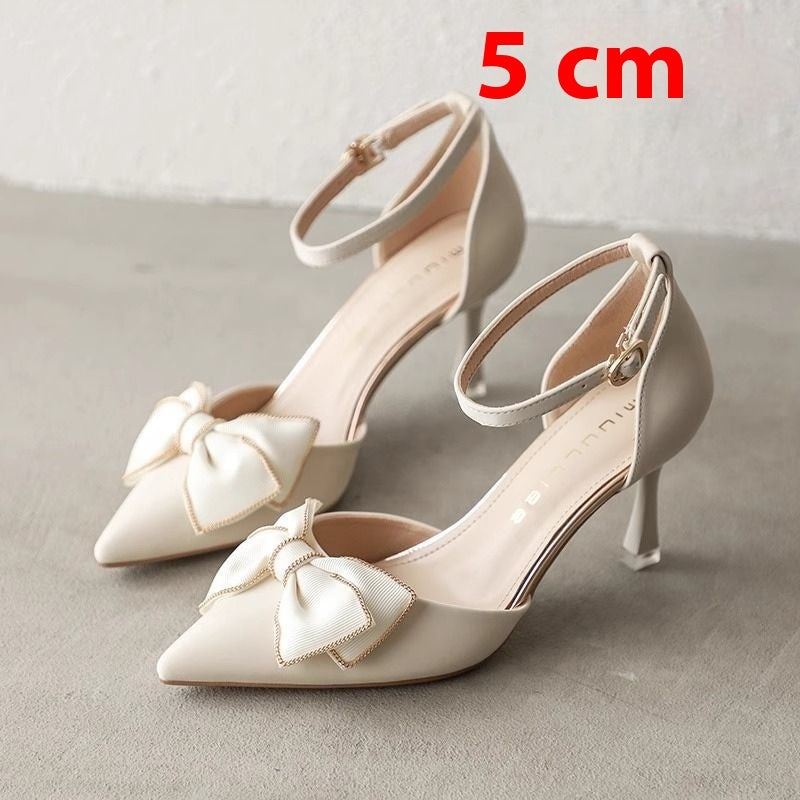 Women's Bow Stiletto Heels