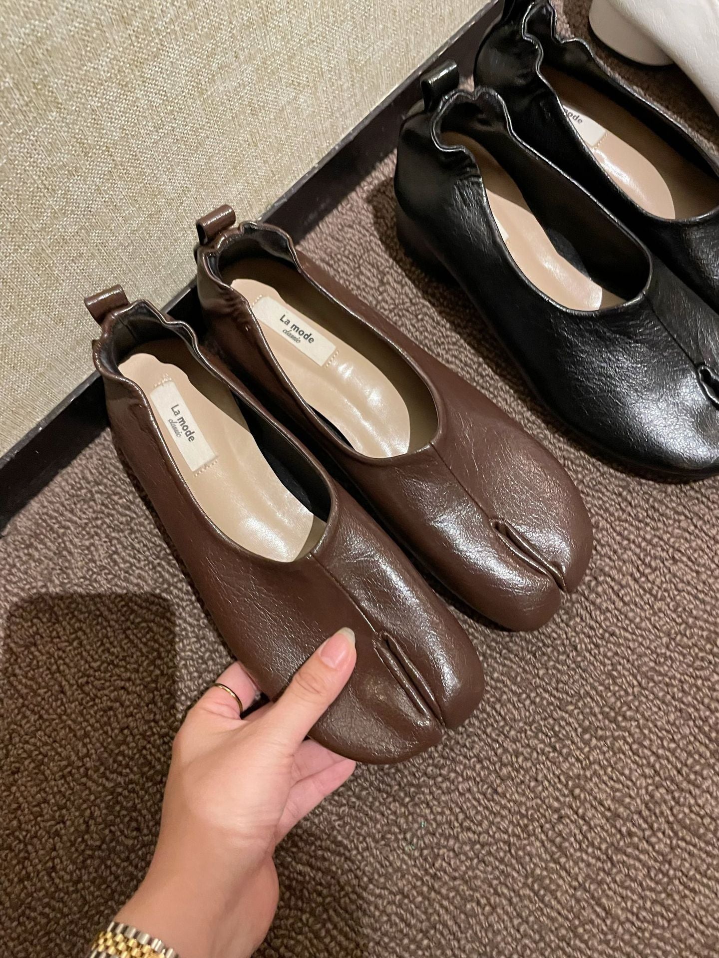 Women's Split-toe Trotter Horseshoe Heels