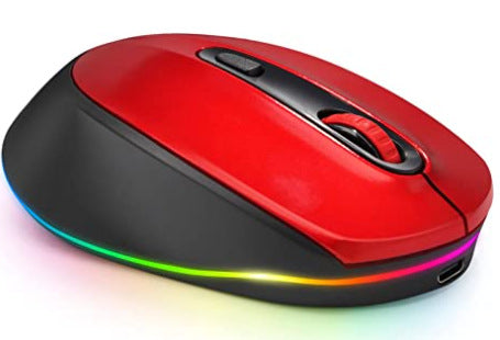 24g Wireless Mouse 1600dpi Ergonomic Rechargeable