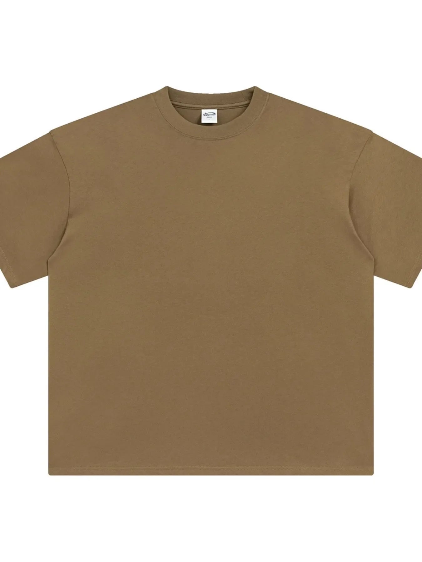 Camiseta de cuello redondo oversize para hombre