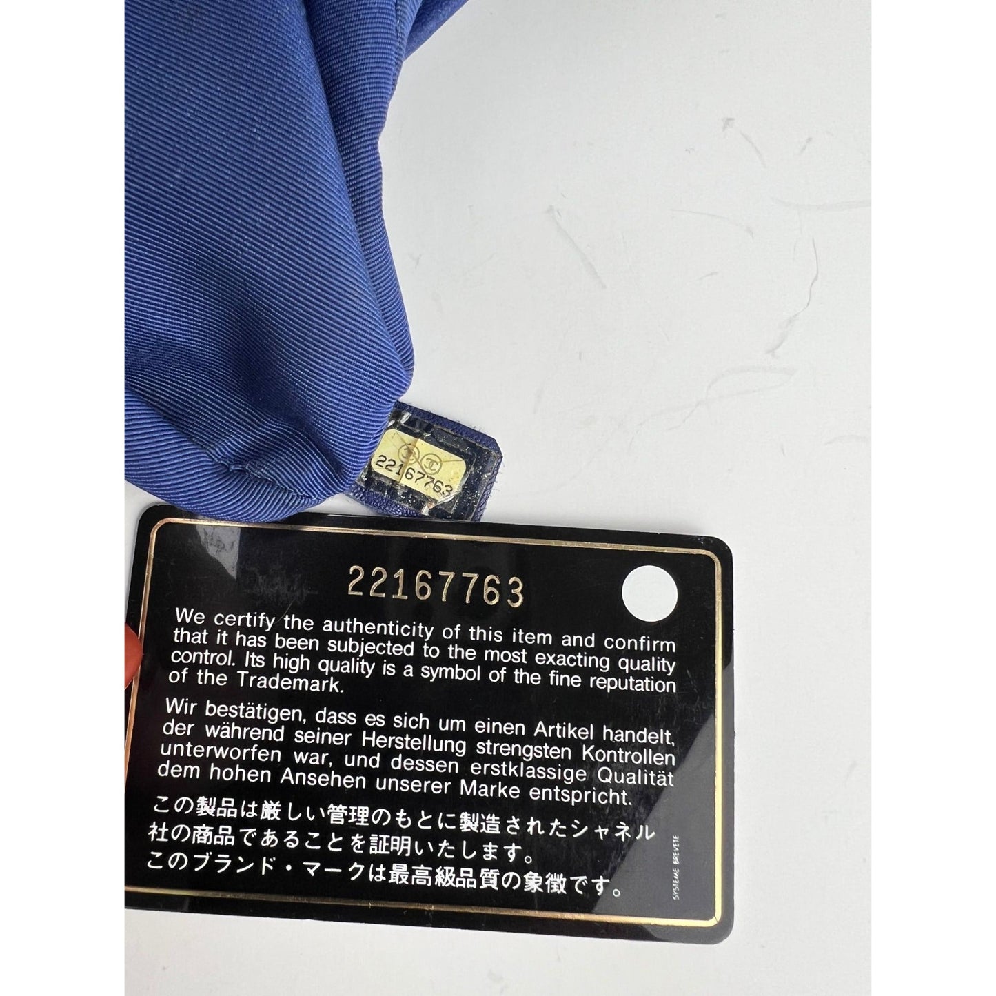 Chanel Lambskin Quilted Small Urban Spirit Blue Backpack