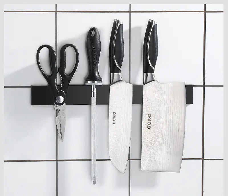 Magnetic Knife Holder Wall-Mounted Kitchen Rack