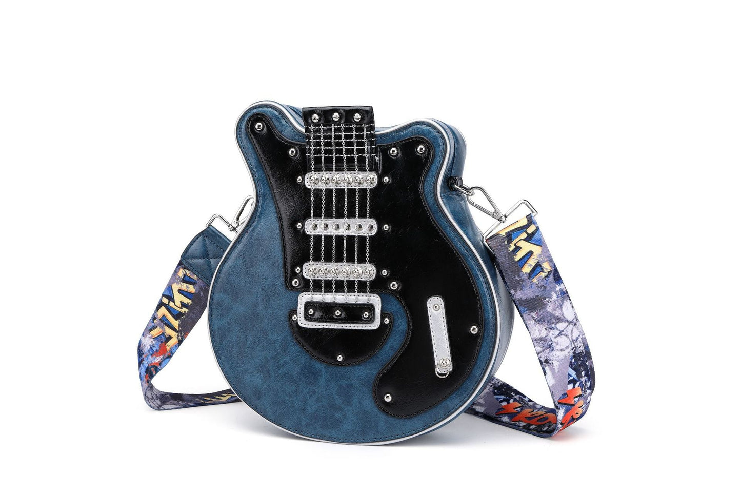 Women's Personalized Guitar Messenger Bag