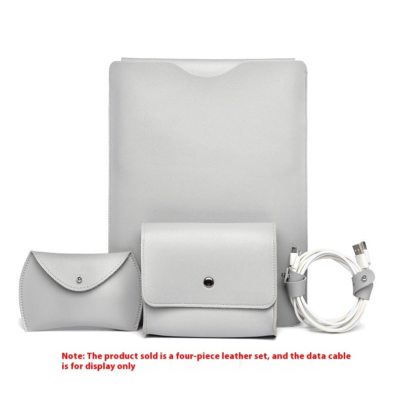 Lock Edge Notebook Leather Liner Bag
