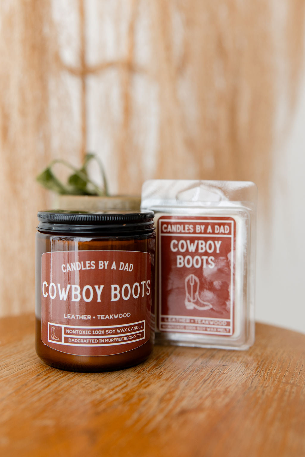 Vela de 7oz Botas de Cowboy