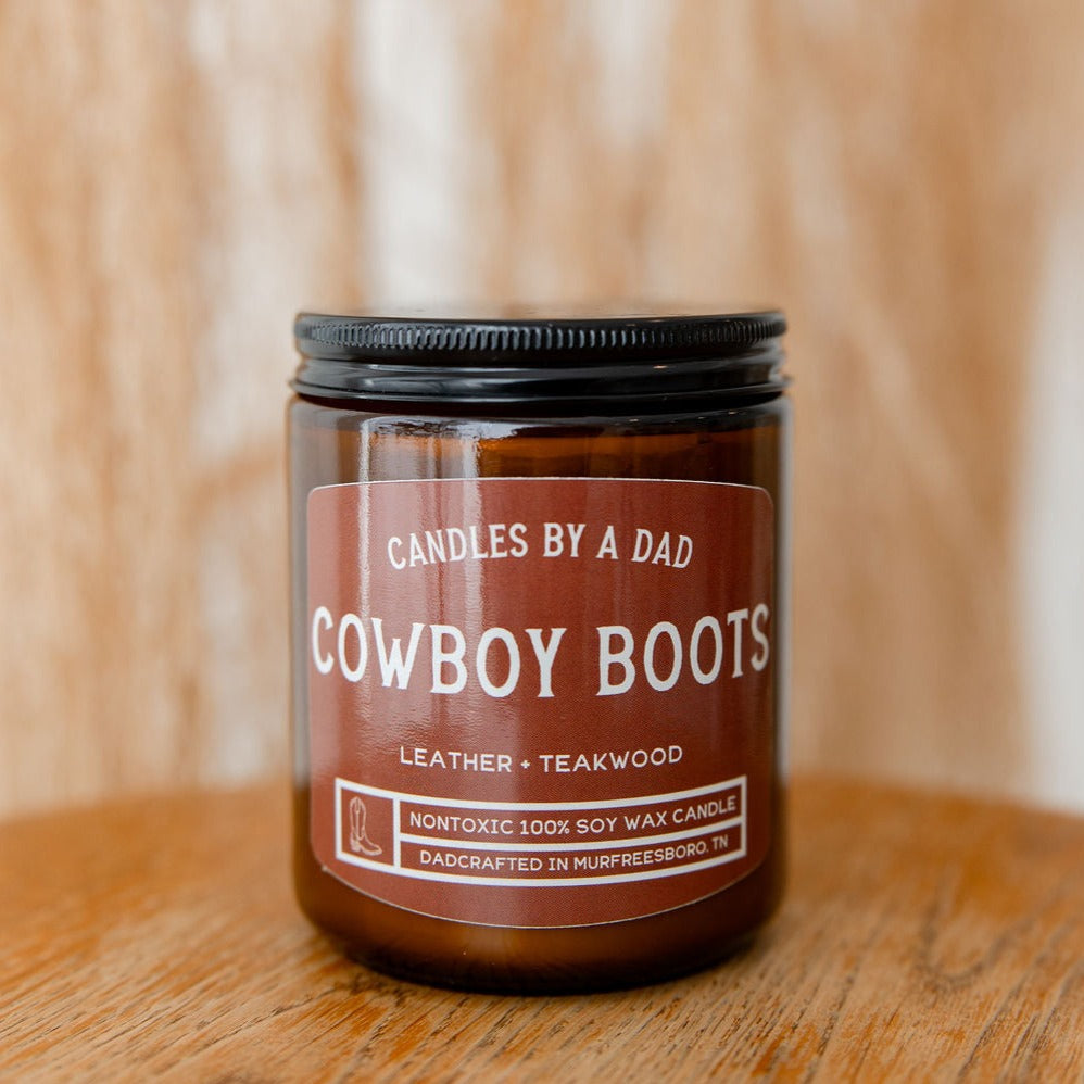 Vela de 7oz Botas de Cowboy
