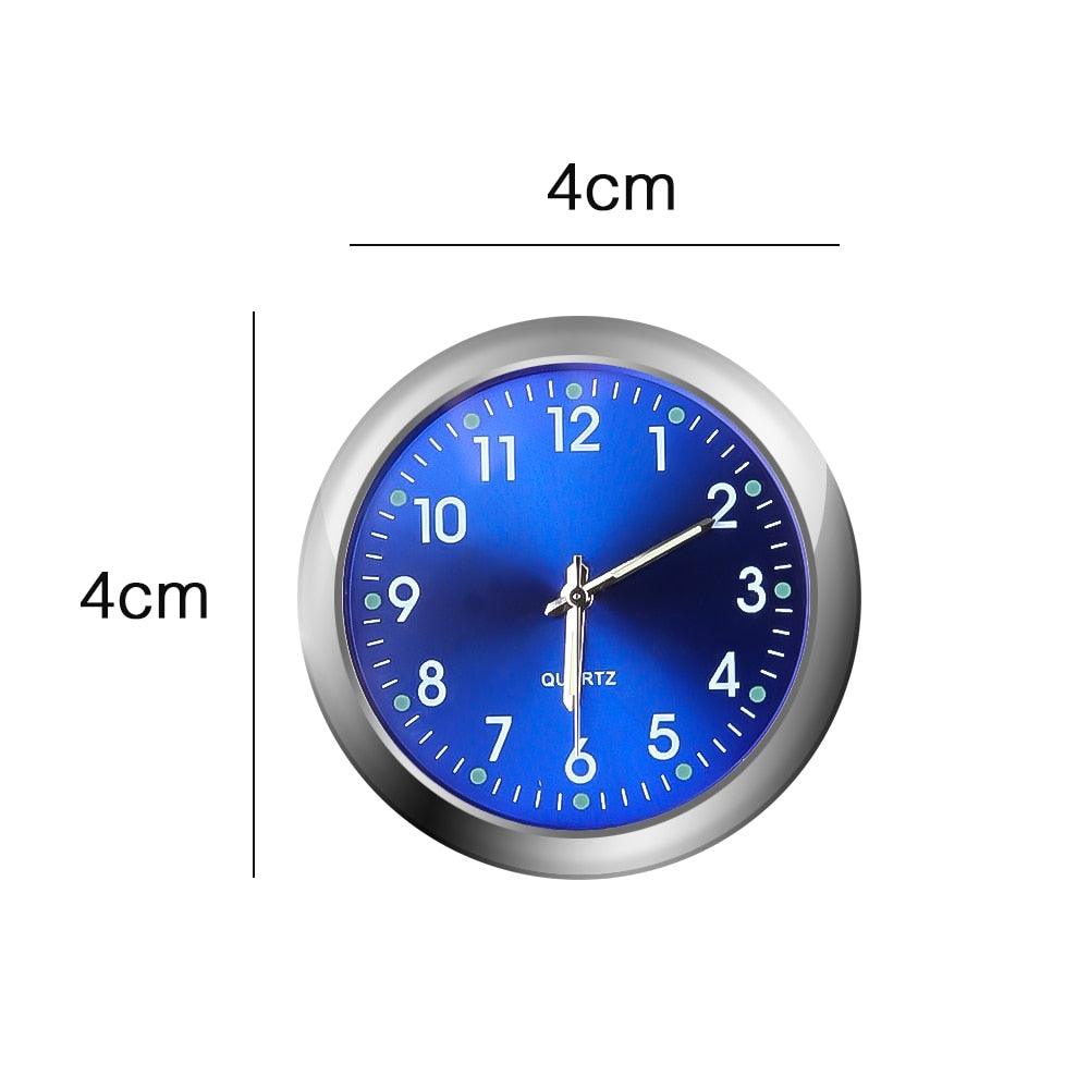 Car Clock Ornament Auto Watch Decoration Automobiles  Car Dashboard Clock Cars Air Vent Clip Quartz Clocks Mini Luminous Quartz Analog Watch Universal Pocket Stick-On Clock Perfect Interior Dashboard Time Display Digital Pointer Clock In Car Accessories