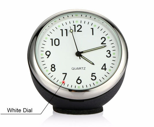 Car Clock Ornament Auto Watch  Mini Clock Car Dashboard Clocks Luminous Car Clock Pocket Stick-On Clock Cars Air Vent Clip Quartz Clocks Vehicle Dashboard Decoration Automobiles Interior Dashboard Time Display Digital Pointer Clock In Car Accessories
