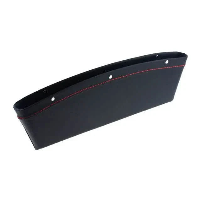 Car Organizer PU Leather Seat Slit Gap Pocket Storage