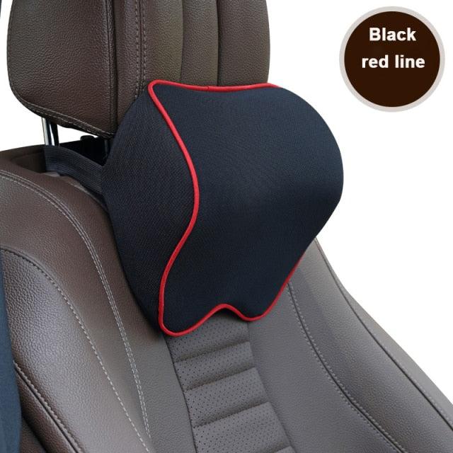 Car Seat Headrest Pillow Auto Memory Foam Car Neck Pillow Seat Head Support Lumbar Support For Office Chair Cushion Car Neck Headrest Pillow Car Accessories Cushion Auto Seat Head Support Neck Protector Automobiles Seat Neck Rest Car Neck For Car Auto