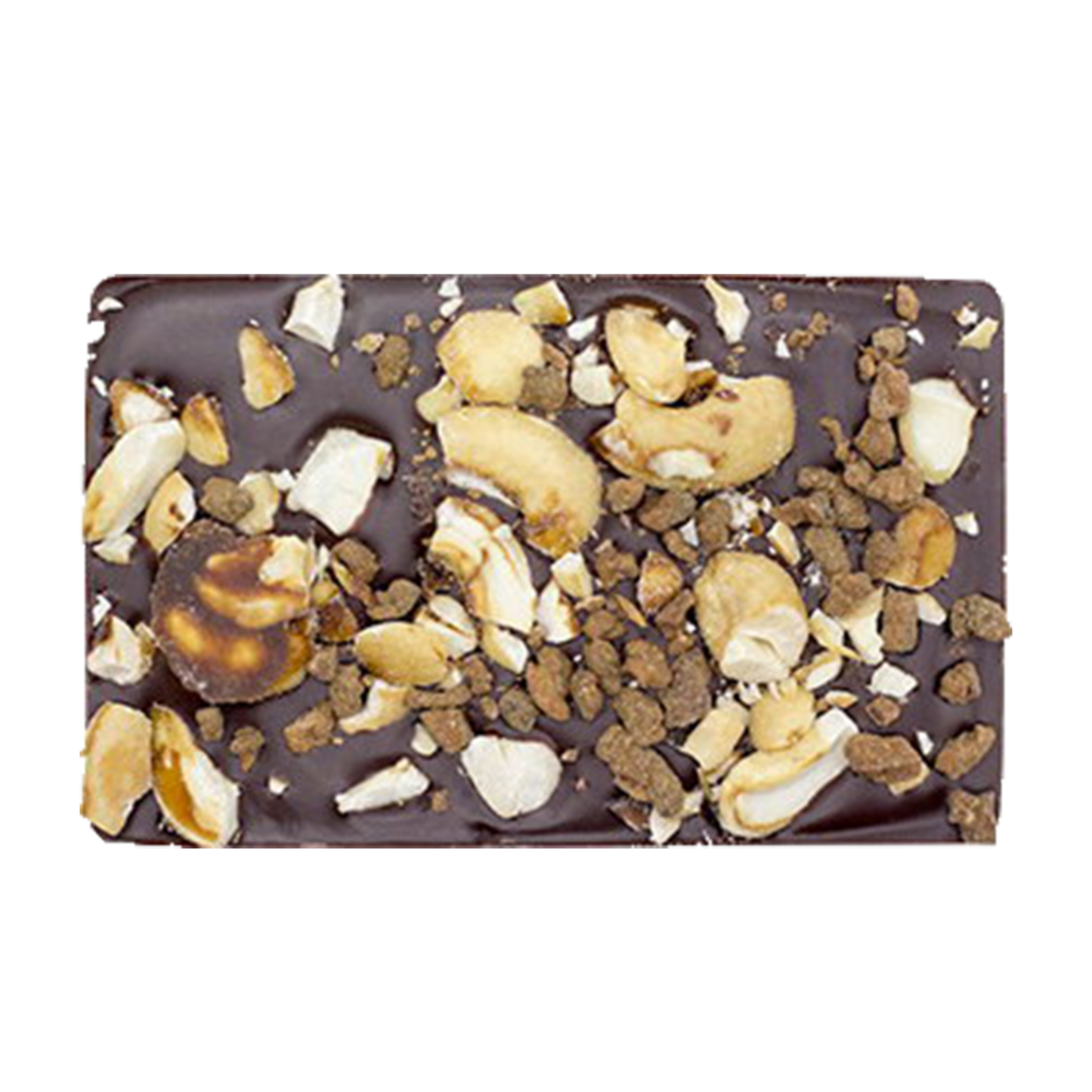 Coconut Caramel & Crushed Cashew Bark