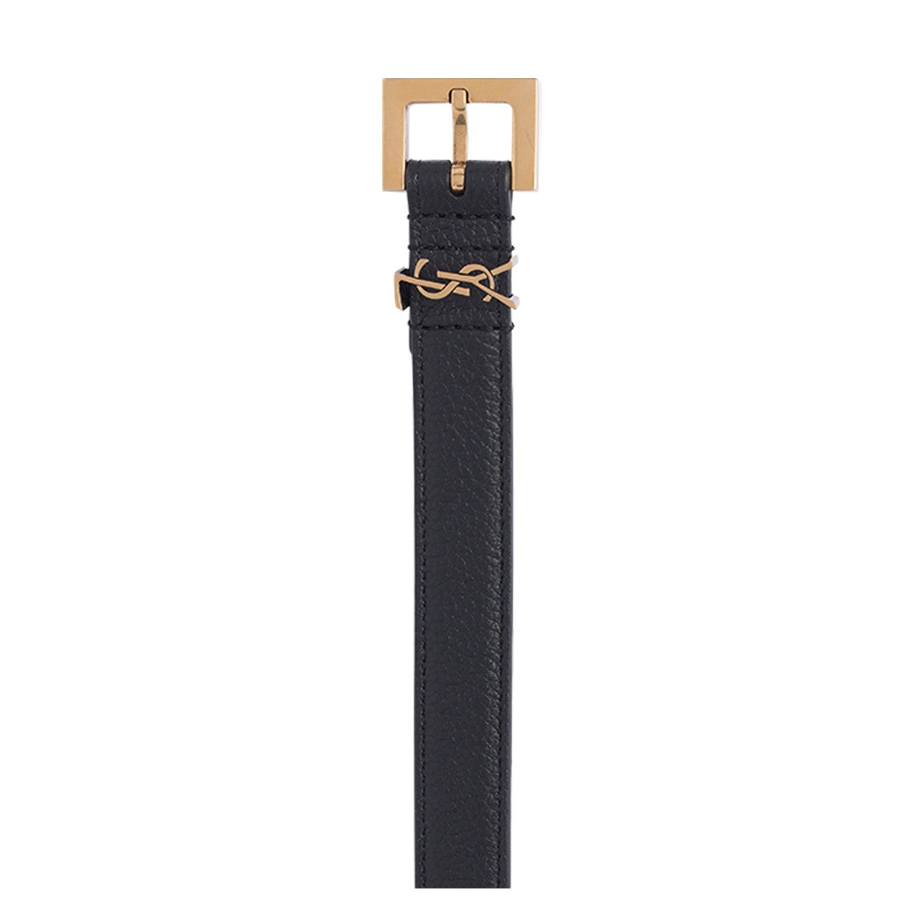 Saint Laurent Men Cassandre Thin Belt