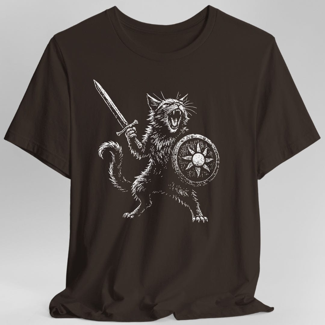 Camiseta de fantasía de luchador felino