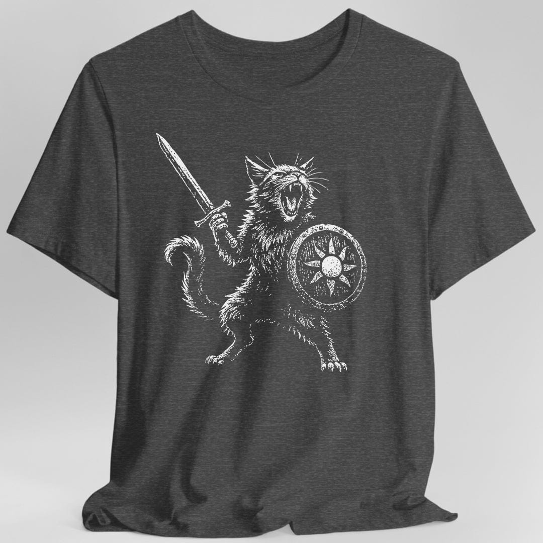 Camiseta de fantasía de luchador felino
