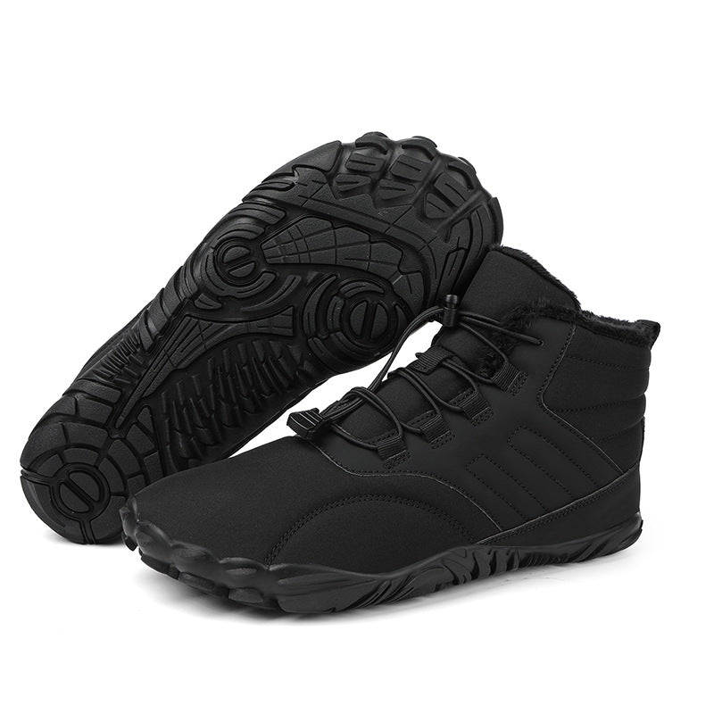 Unisex Fleece-Lined Waterproof Outdoor Boots