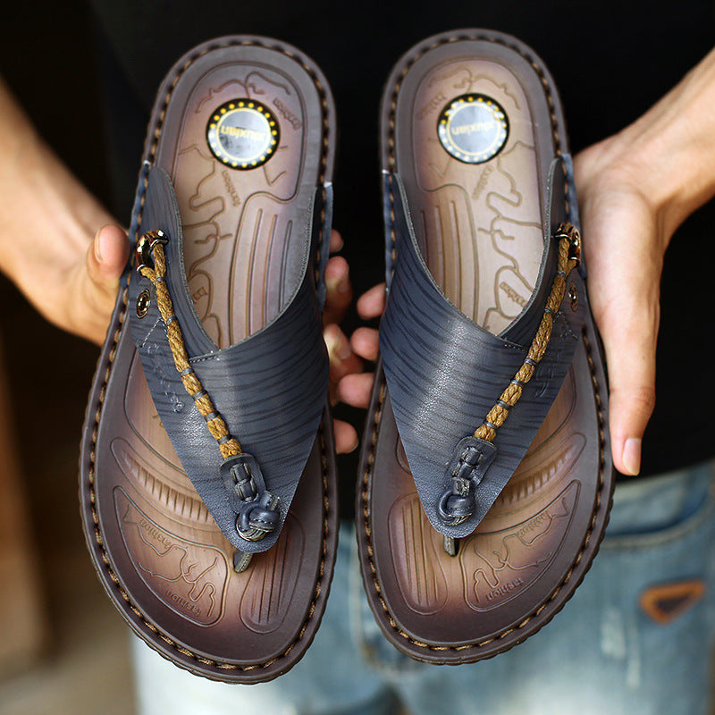 Men's Herringbone Outdoor Slippers