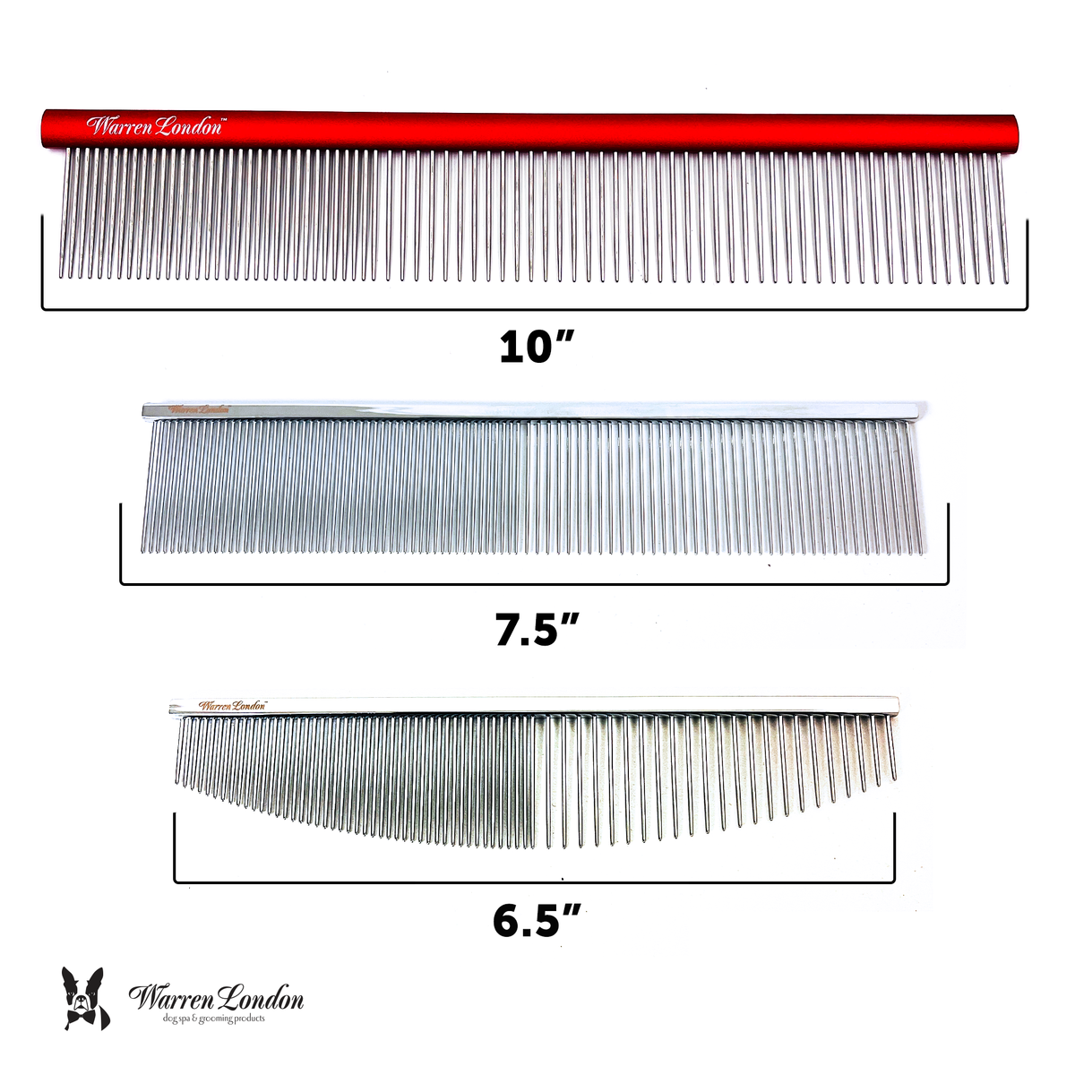 Detangling Comb for Dogs - 10" Strong and Durable Grooming