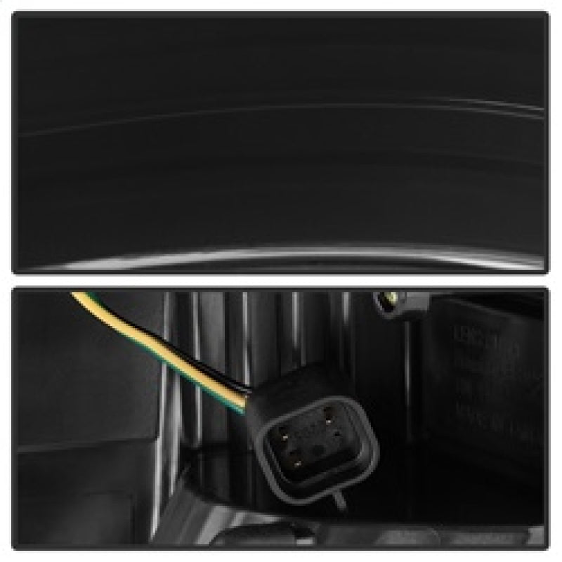 xTune 13-18 Dodge Ram 1500 (solo modelo LED) Luces traseras LED - Negro Humo (ALT-ON-DRAM13V2-LBLED-BSM)