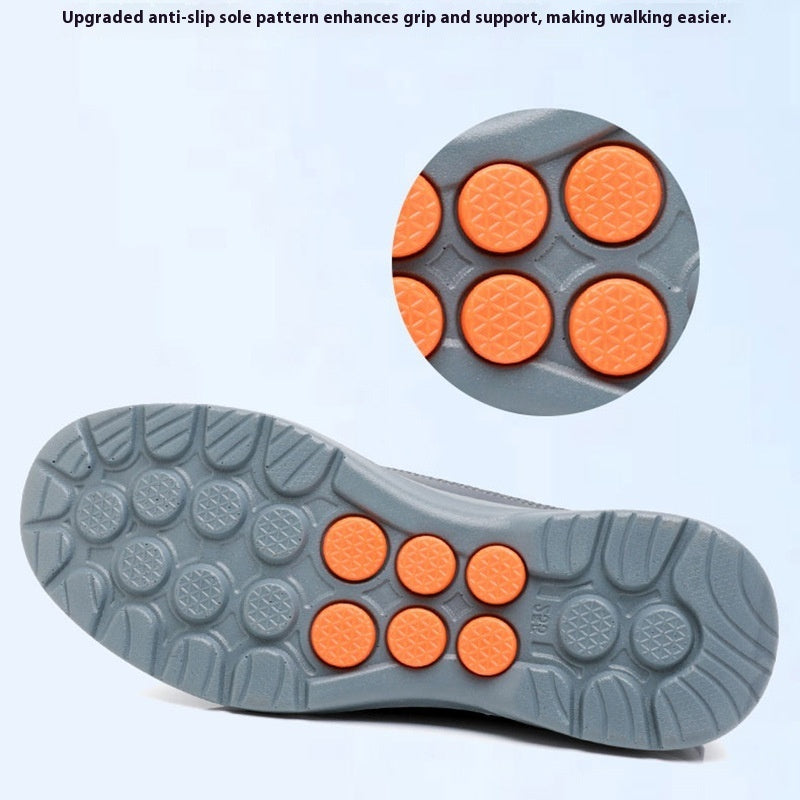 Men's Old Beijing Slip-On Mesh Flats