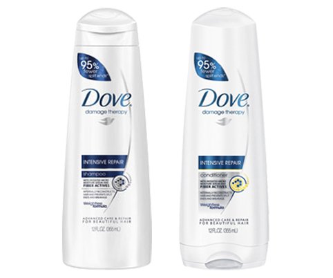 Dove Intense Repair Shampoo & Conditioner Set 12 Fl. Oz. Each