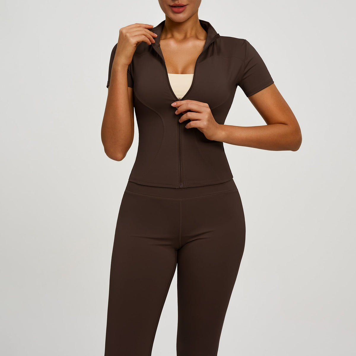 Womens Outdoor Running Fitness And Yoga Apparel Set
