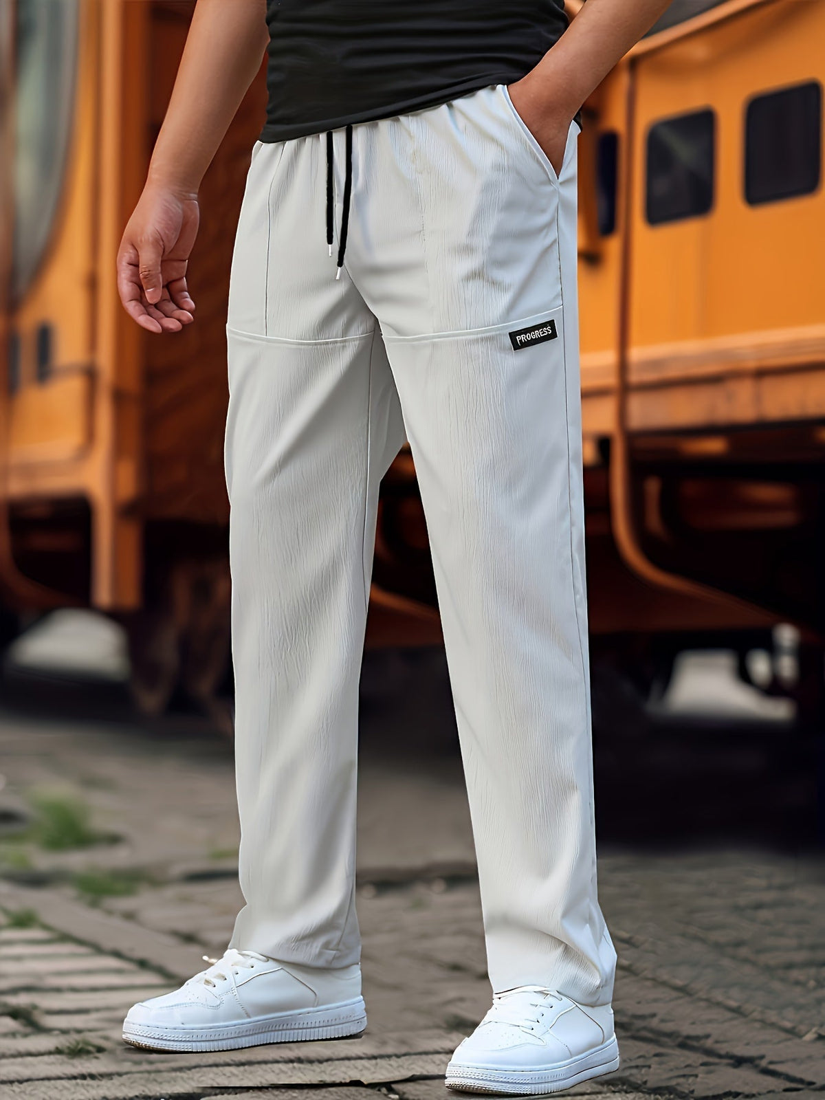 Men's Fashion Printed Ankle Jogger Pants