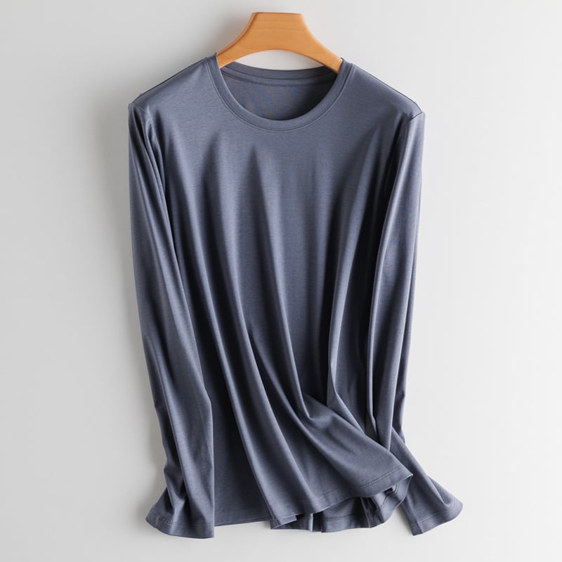 Long-Sleeved Round Neck Autumn T-Shirt
