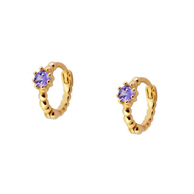 Diamond Studded Ear Buckle S925 Versatile