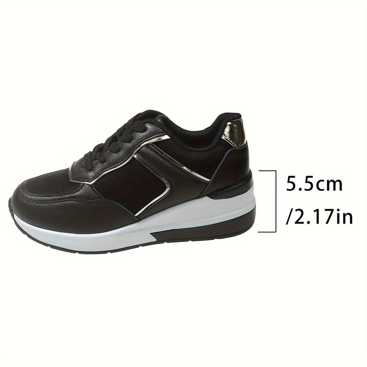 Women's Wedge Platform Leisure Sneakers