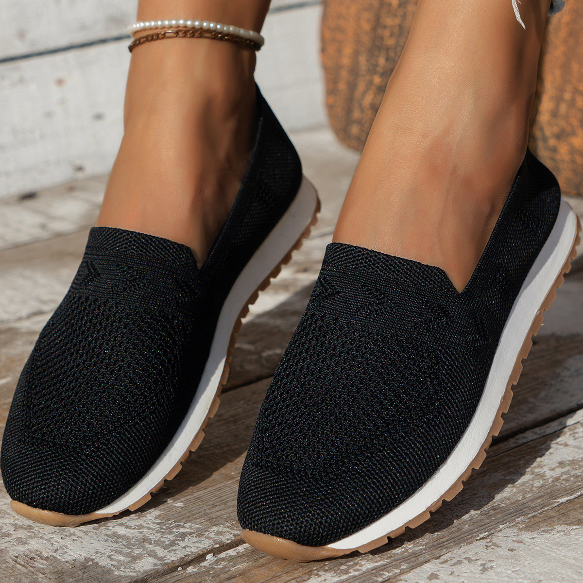 Women's Fashion Mesh Breathable Casual Flats