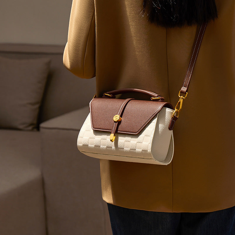 Light Luxury Premium Handbag Genuine Leather Crossbody Travel Crossbody Bag