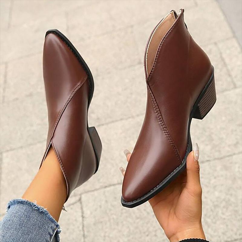 Women's Pointed-Toe Ankle Boots