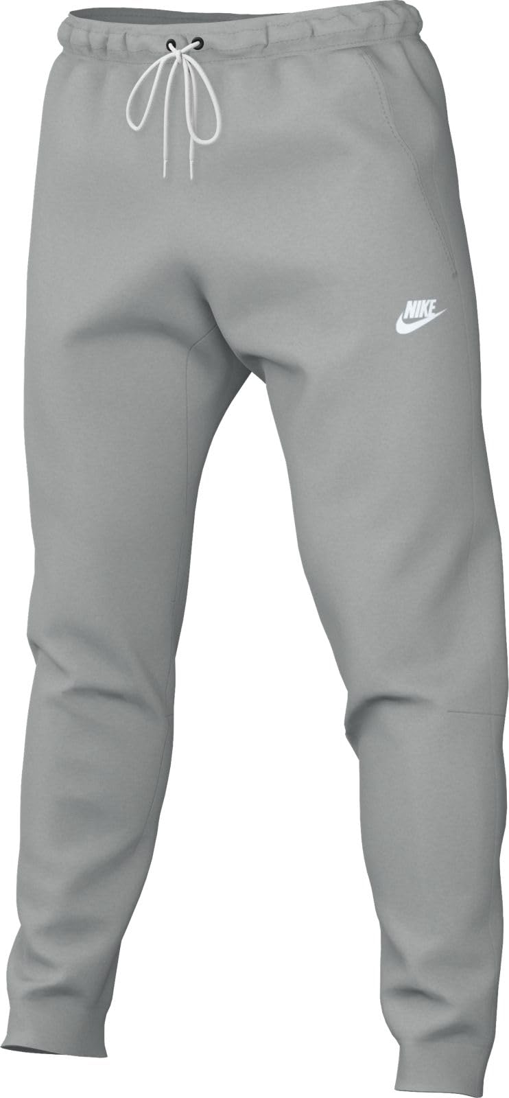 Nike Club Mens Woven Tapered Leg Pants (LT Smoke Grey/White DX0623-077) Size X-Large