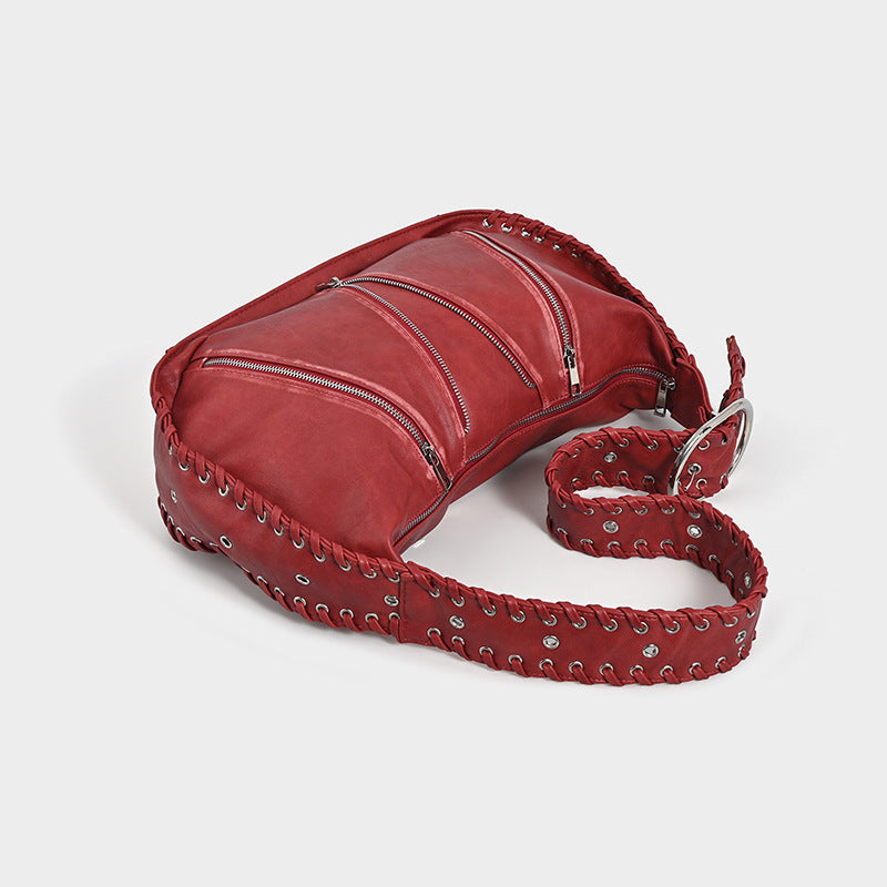 Women's Vintage Weave Commuter Shoulder Travel Bag