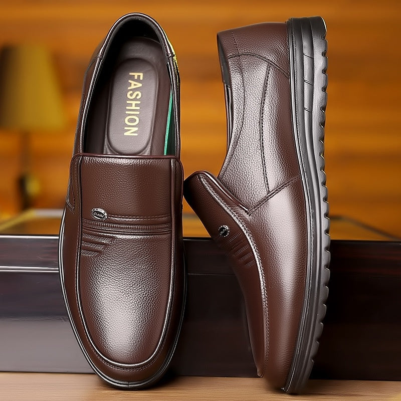 Men's Business Casual Non-Slip Soft Leather Shoes